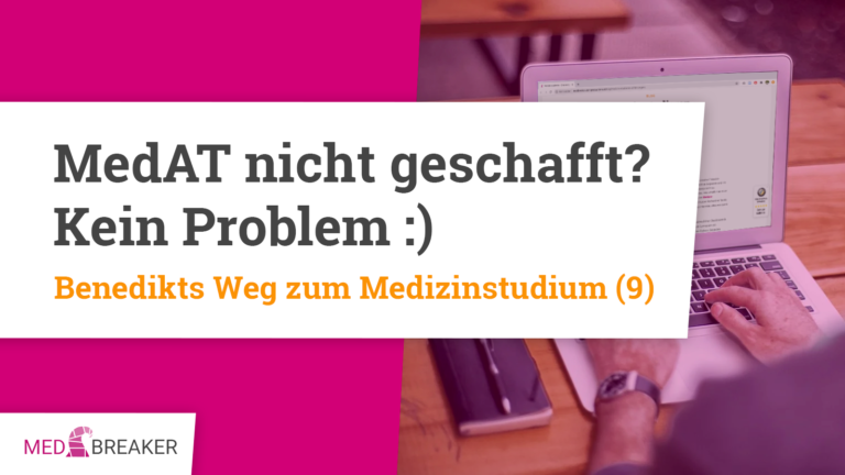 MedAT nicht geschafft? Kein Problem :)